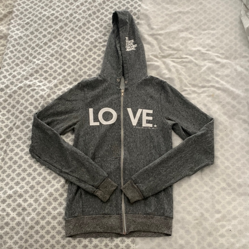 VINTAGE ⚡️ 2006 American Apparel Zip Up Hoodie